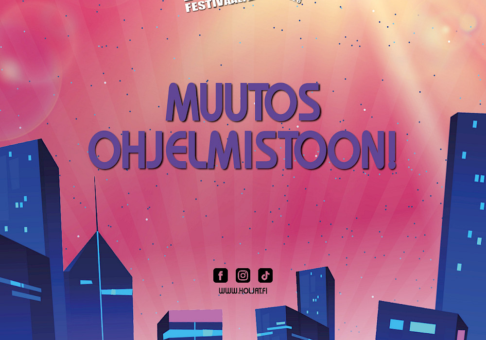 Muutos ohjelmistoon!